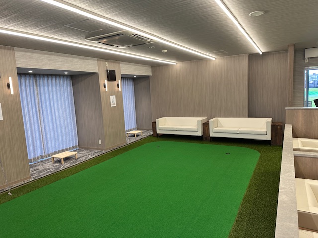紀州ゴルフセンター会員専用ラウンジ