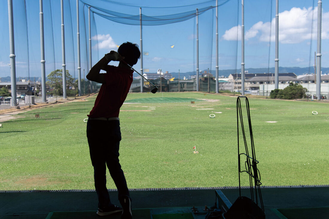 全打席 弾道測定器 トラックマン完備の ゴルフ練習場でゴルフ三昧！